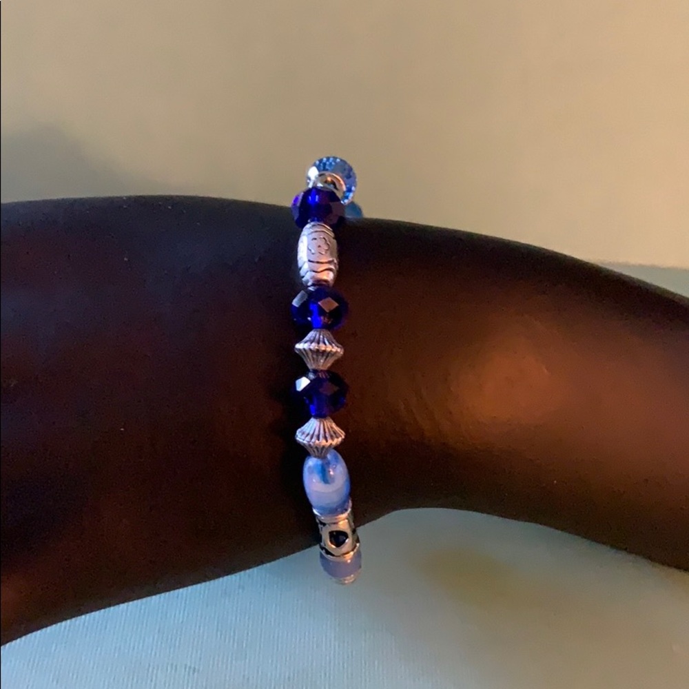 Blue Crystal Bracelet